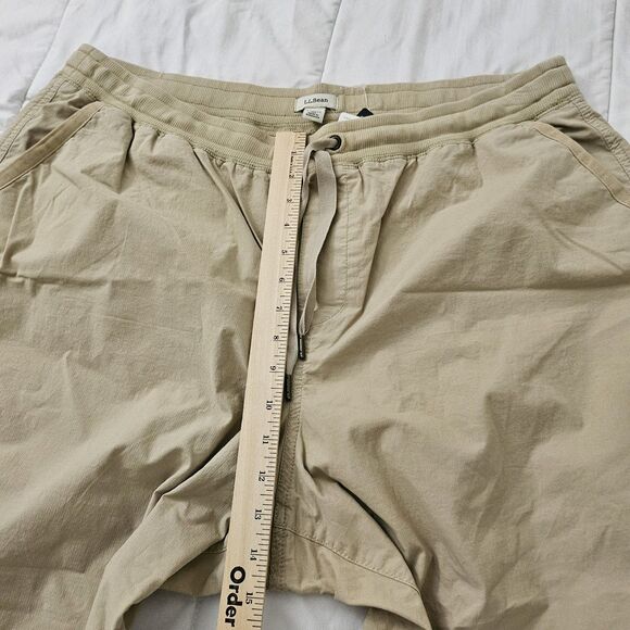 LL Bean Pants Womens 1X Sandbar Ripstop Pull On Capri Drawstring Outdoor NWT - Picture 9 of 10